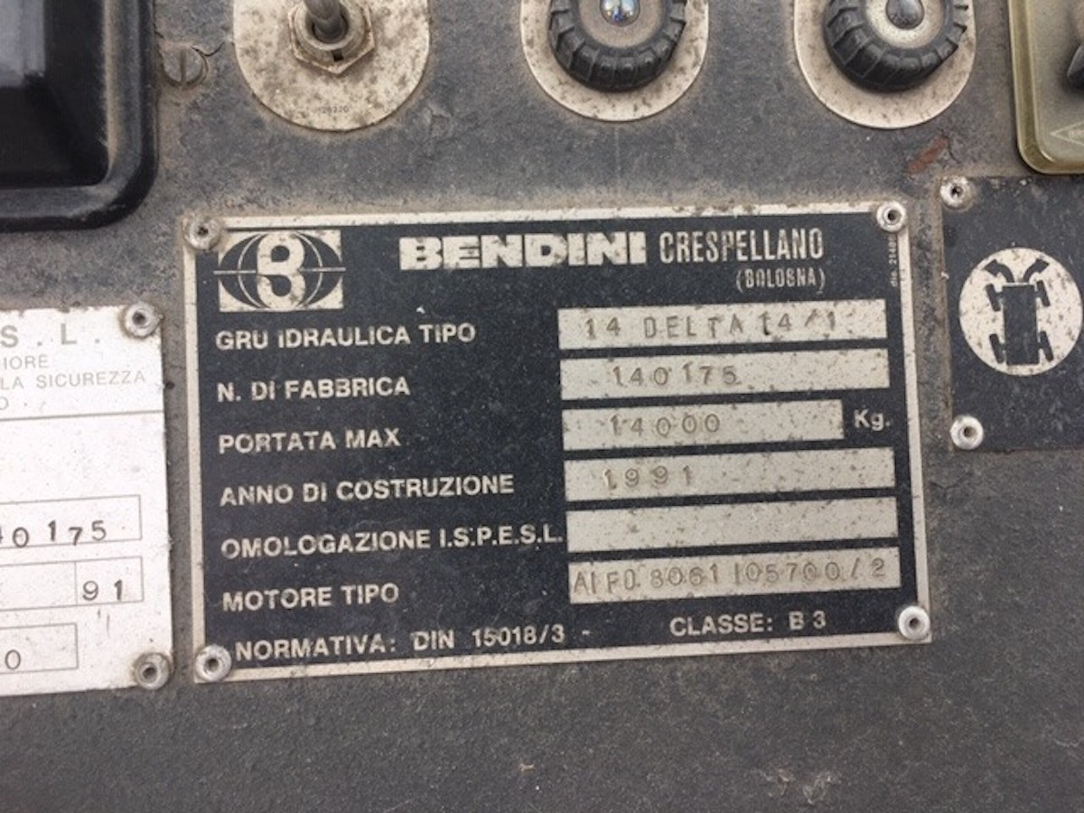 BENDINI DELTA14 lízing BENDINI DELTA14: 2 kép.