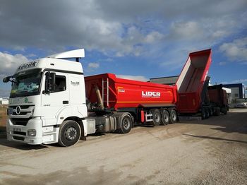 LIDER LIDER DUMPER READY STOCKS NEW 2024 YEAR - Félpótkocsi billenőplatós: 3 kép.