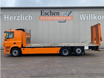 Platós teherautó DAF CF 400| Maschninentransporter*Lenk-Lift*Navi*AHK: 2 kép.