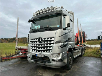 Rönkszállító teherautó MERCEDES-BENZ Arocs