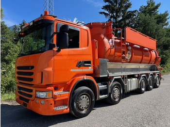 Szippantós autó SCANIA G 480