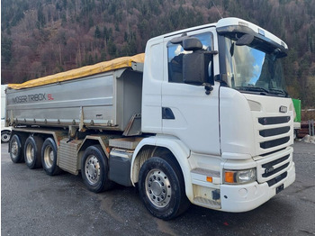 Billenőplatós teherautó SCANIA G 490