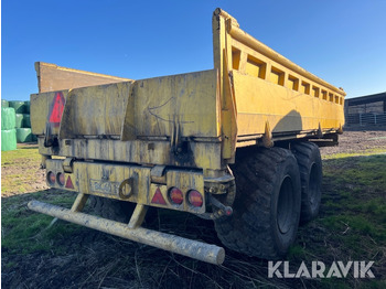 Pótkocsi billenőplatós Tipvogn BS 20 tons med side tip: 3 kép.