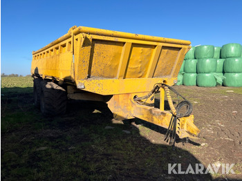 Pótkocsi billenőplatós Tipvogn BS 20 tons med side tip: 2 kép.