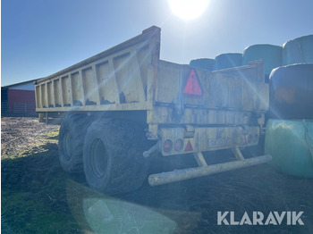 Pótkocsi billenőplatós Tipvogn BS 20 tons med side tip: 4 kép.