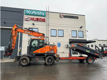 Gumikerekes kotró DOOSAN DX160W-5