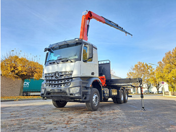 Platós teherautó MERCEDES-BENZ Arocs