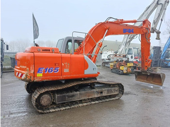 Lánctalpas kotró Fiat-Kobelco hitachi E165 rupskraan tracked excavator ketten ba: 5 kép.