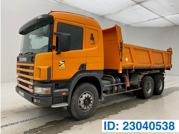 Billenőplatós teherautó SCANIA P114