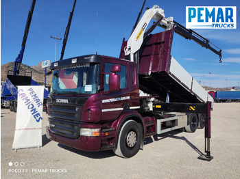 Billenőplatós teherautó SCANIA P 380