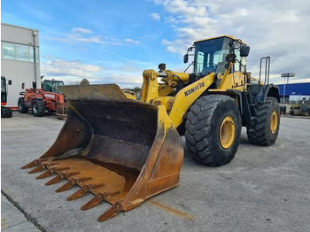 Gumikerekes homlokrakodó KOMATSU WA480