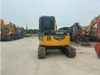 Lánctalpas kotró Zero-tail Excavator Komatsu Pc78us Japan Mini Excavator With Rubber Tracks In Shanghai: 3 kép.