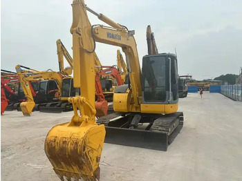 Lánctalpas kotró Zero-tail Excavator Komatsu Pc78us Japan Mini Excavator With Rubber Tracks In Shanghai: 2 kép.