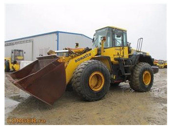 Gumikerekes homlokrakodó KOMATSU WA480