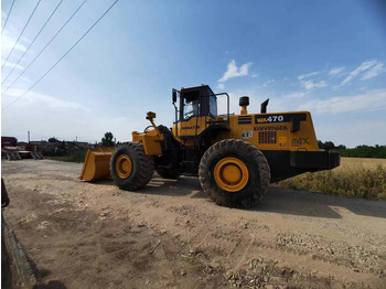 Gumikerekes homlokrakodó KOMATSU WA470-3