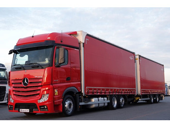 Ponyvás teherautó MERCEDES-BENZ Actros 2548