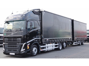 Ponyvás teherautó VOLVO FH 500