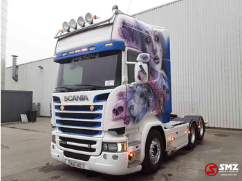 Nyergesvontató Scania R 580 topline showtruck hydraulic: 4 kép.