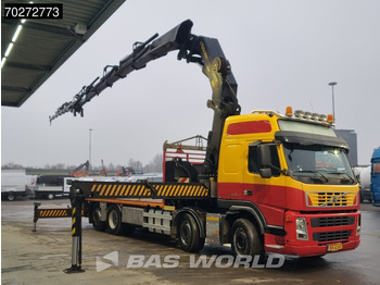 Platós teherautó, Darus autó Volvo FM 440 8X2 NL-Truck Palfinger PK74002 Kran + Jib + Winch Lift+Lenkachse Euro 5: 4 kép.