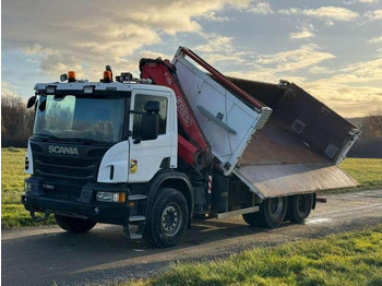 Billenőplatós teherautó SCANIA P 360