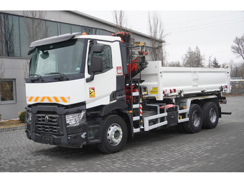 RENAULT C380 / 6×4 / 140,000 km !! / HDS FASSI 6160 kg lízing RENAULT C380 / 6×4 / 140,000 km !! / HDS FASSI 6160 kg: 3 kép.