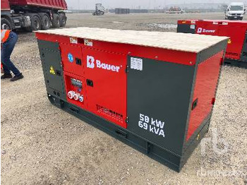 Áramfejlesztő BAUER GENERATOREN GFS-50 ATS 50kW/62,5kVA: 3 kép.