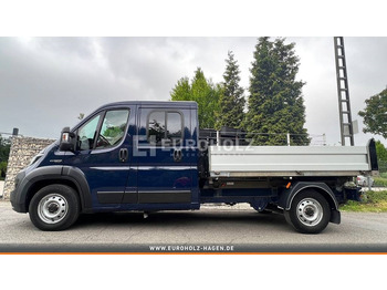 Billenőplatós kisteherautó, Duplakabinos kisteherautó Fiat Ducato 2.3 Maxi Kipper 7-Sitzer Doka AHK: 2 kép.