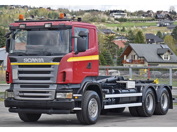 Horgos rakodó teherautó Scania R 420 Abrollkipper *6x4* Top Zustand !: 4 kép.