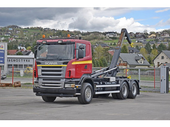 Horgos rakodó teherautó Scania R 420 Abrollkipper *6x4* Top Zustand !: 2 kép.