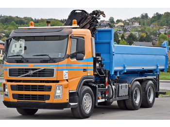 Darus autó, Billenőplatós teherautó Volvo FM 400 Kipper 5,20m*HIAB 144 ES-3 HIDUO/FUNK*6x4: 5 kép.