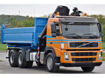 Darus autó, Billenőplatós teherautó Volvo FM 400 Kipper 5,20m*HIAB 144 ES-3 HIDUO/FUNK*6x4: 4 kép.