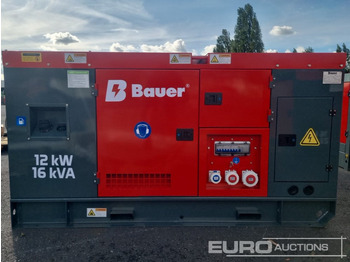 Áramfejlesztő Unused Bauer GFS-16KW: 5 kép.