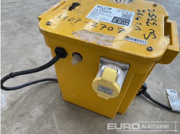 Építőipari berendezések Elite 5Kva 110 Volt Transformer: 5 kép.