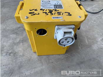 Építőipari berendezések Elite 5Kva 110 Volt Transformer: 4 kép.