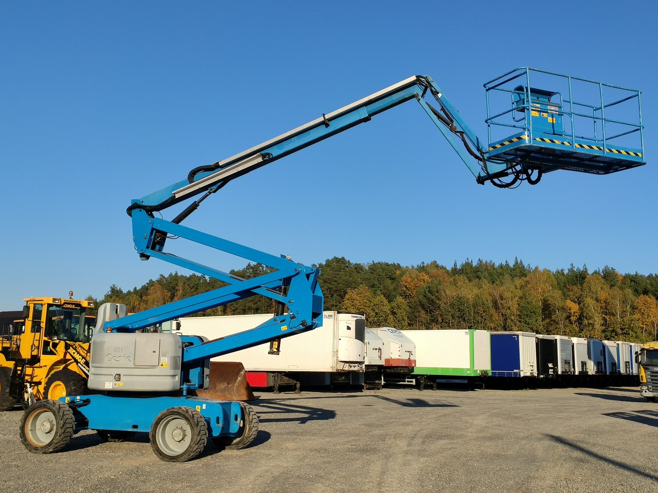 Személyemelő Manitou 200 ATJ,Genie Z60/34 PODNOŚNIK PRZEGUBOWY TELEKOPOWY JGL 4x4 4WD: 10 kép.