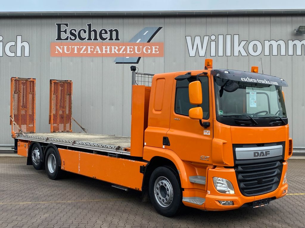 Platós teherautó DAF CF 400| Maschninentransporter*Lenk-Lift*Navi*AHK: 7 kép.