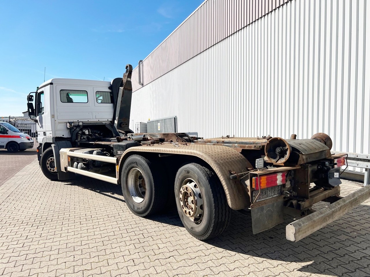 Horgos rakodó teherautó Mercedes-Benz Actros 2541 L 6x2 Actros 2541 L 6x2/48 Retarder, Lenk-/Liftachse: 14 kép.