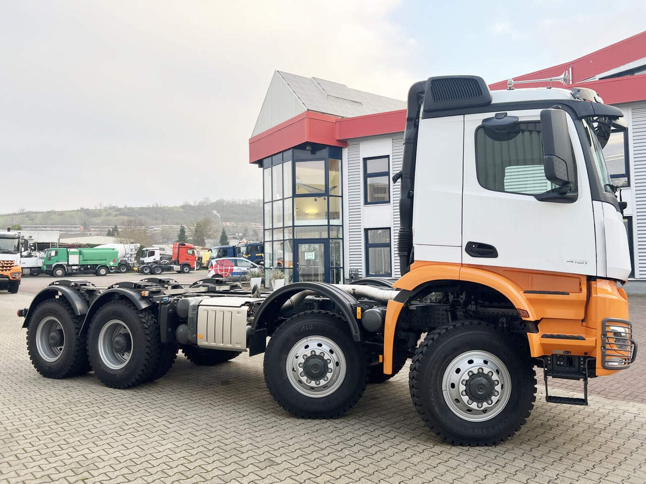 Új Billenőplatós teherautó Mercedes-Benz Arocs 4151 AK 8x8/4 Arocs 4151 AK 8x8/4, Grounder: 10 kép.