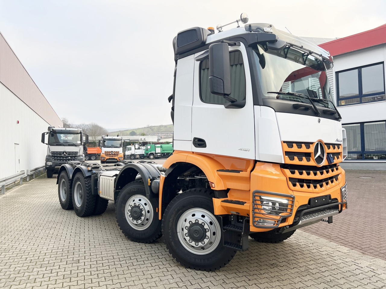 Új Billenőplatós teherautó Mercedes-Benz Arocs 4151 AK 8x8/4 Arocs 4151 AK 8x8/4, Grounder: 9 kép.