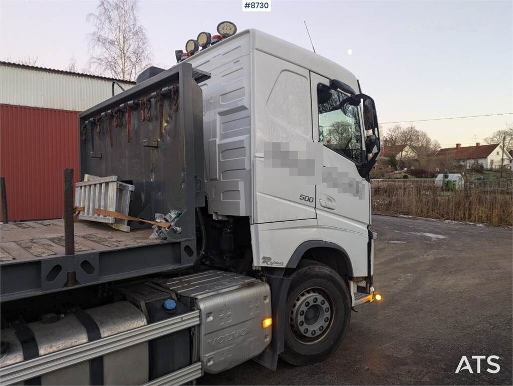 Horgos rakodó teherautó Volvo FH500: 23 kép.