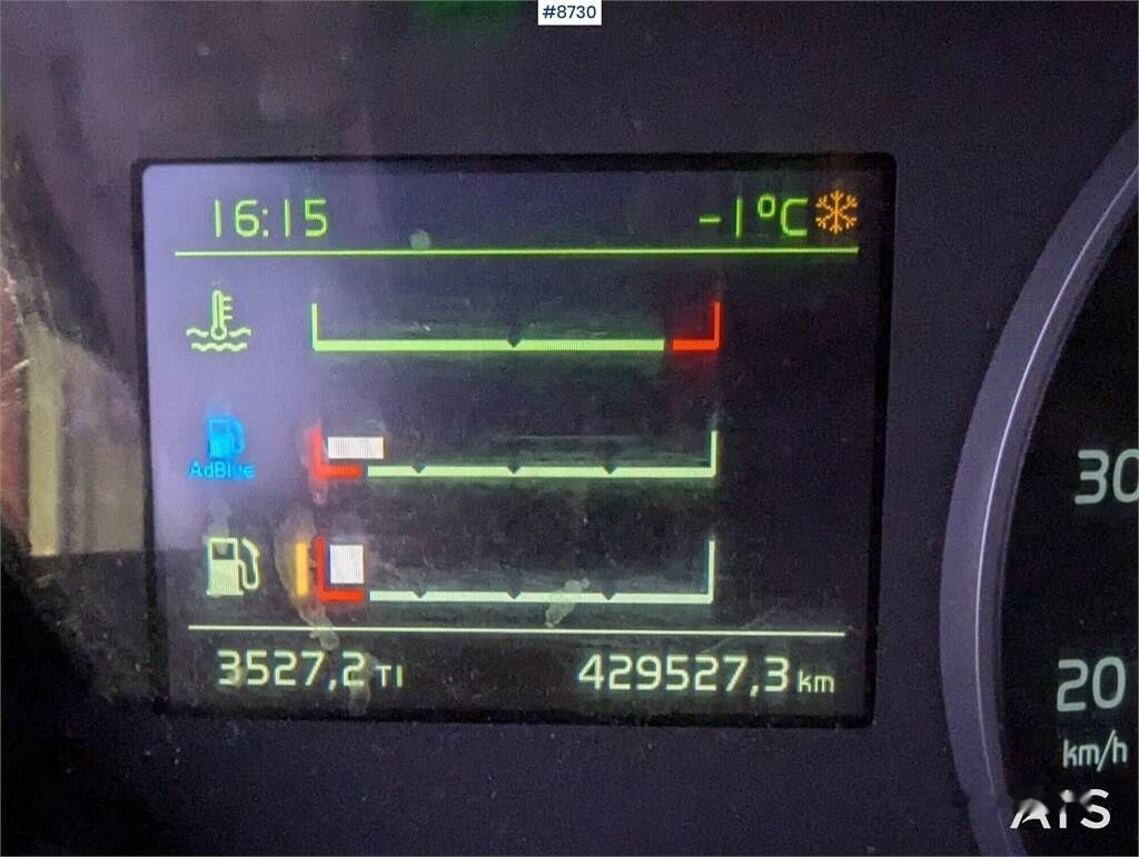 Horgos rakodó teherautó Volvo FH500: 32 kép.