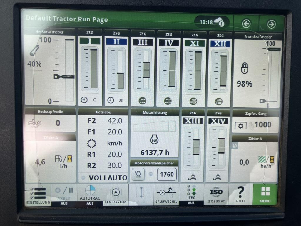 John Deere 6215R lízing John Deere 6215R: 9 kép.