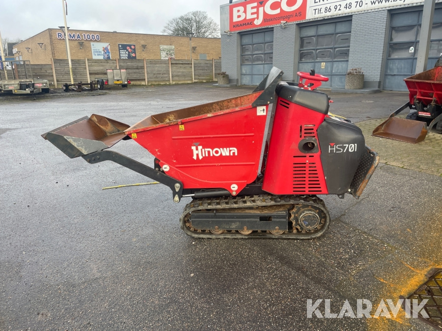 Dömper Dumper Hinowa HS701: 8 kép.