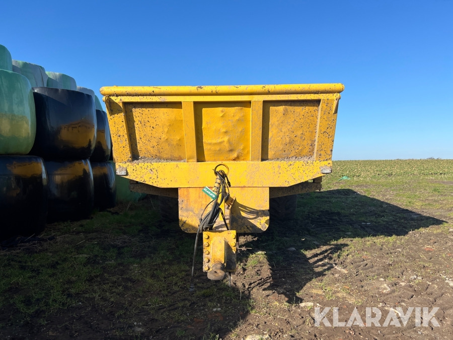 Pótkocsi billenőplatós Tipvogn BS 20 tons med side tip: 6 kép.