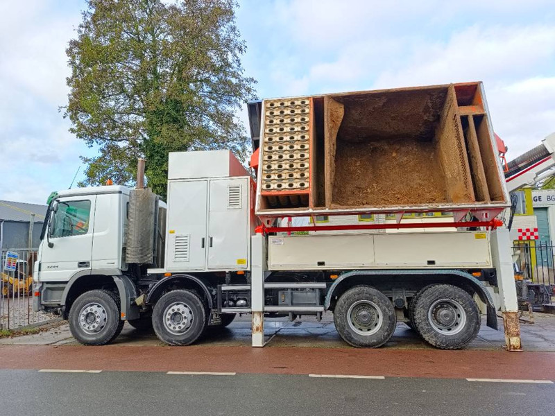 Szippantós autó MERCEDS benz actros RSP ESE 32/8-DV-K saugbagger: 10 kép.