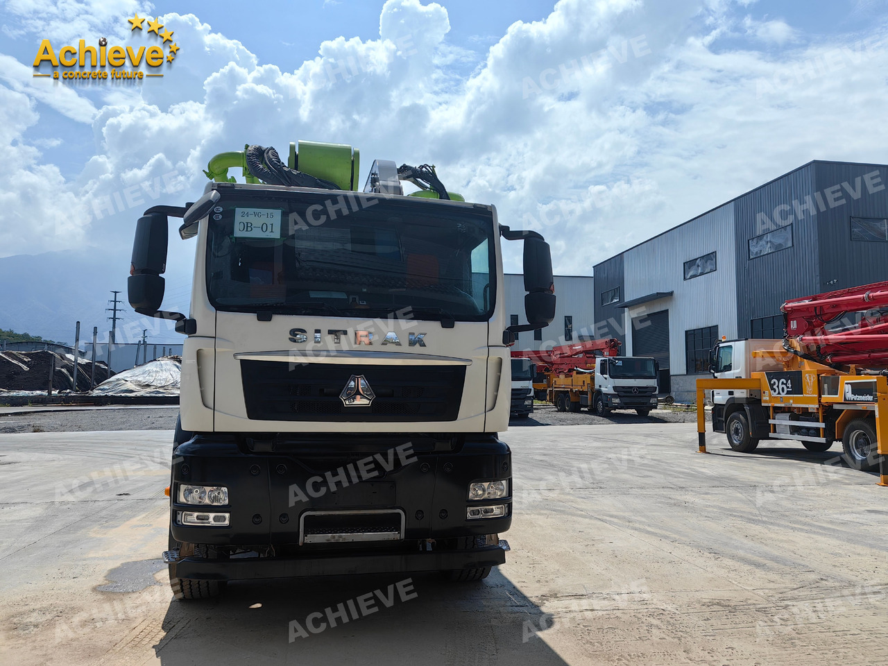 Betonpumpa Zoomlion Zoomlion 70M 70X-6RZ  Concrete pump truck ACTROS 4141 【ACHIEVE】TOP CONDITION!!!: 22 kép.