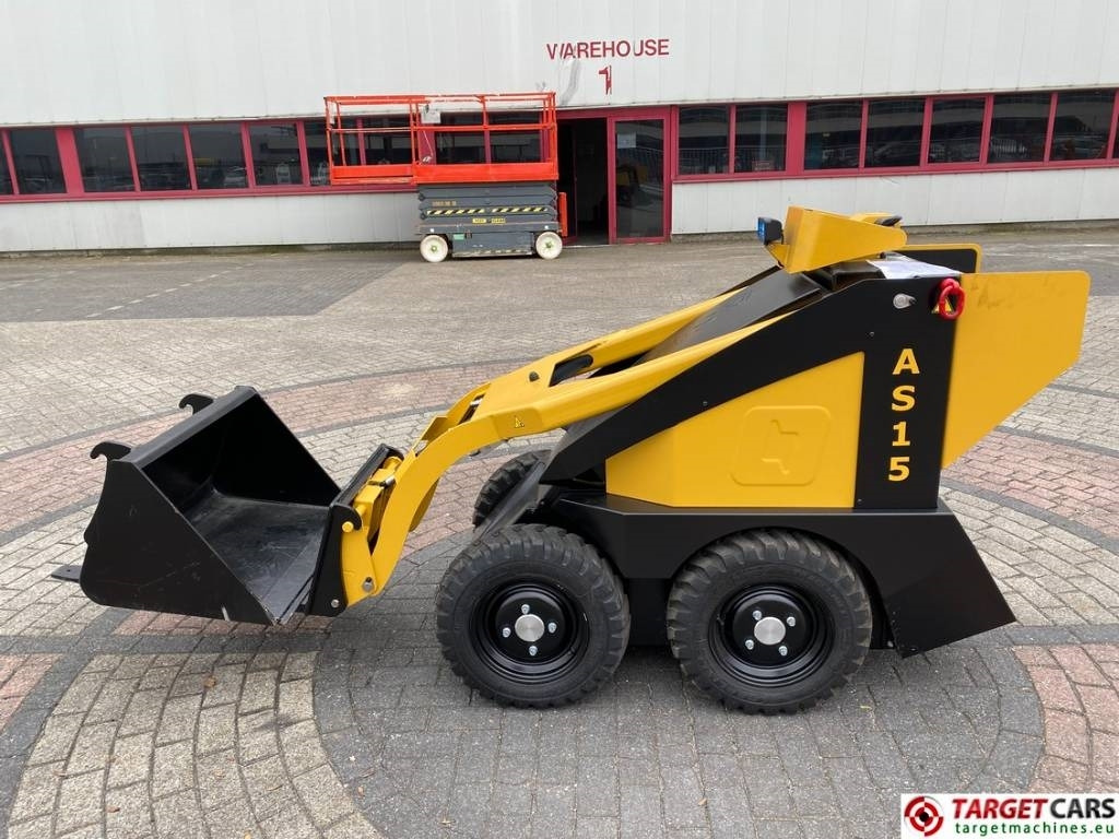 Új Gumikerekes homlokrakodó Conmeq AS15 Mini Skid Steer Loader 4x4 Electric: 27 kép.