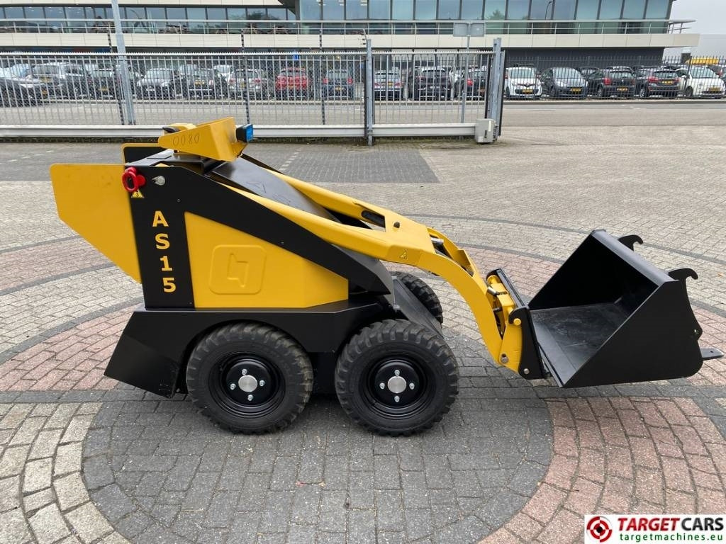 Új Gumikerekes homlokrakodó Conmeq AS15 Mini Skid Steer Loader 4x4 Electric: 28 kép.