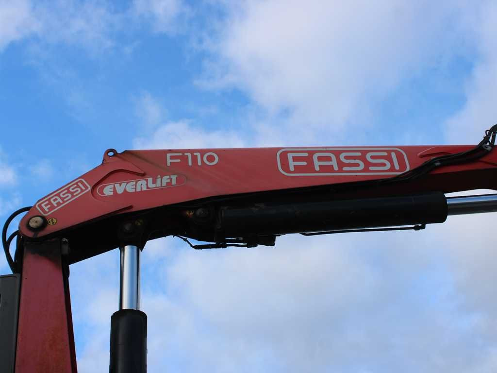 Platós teherautó, Darus autó Volvo FE S 340 42R, EURO 5, CRANE FASSI F110A.22: 7 kép.