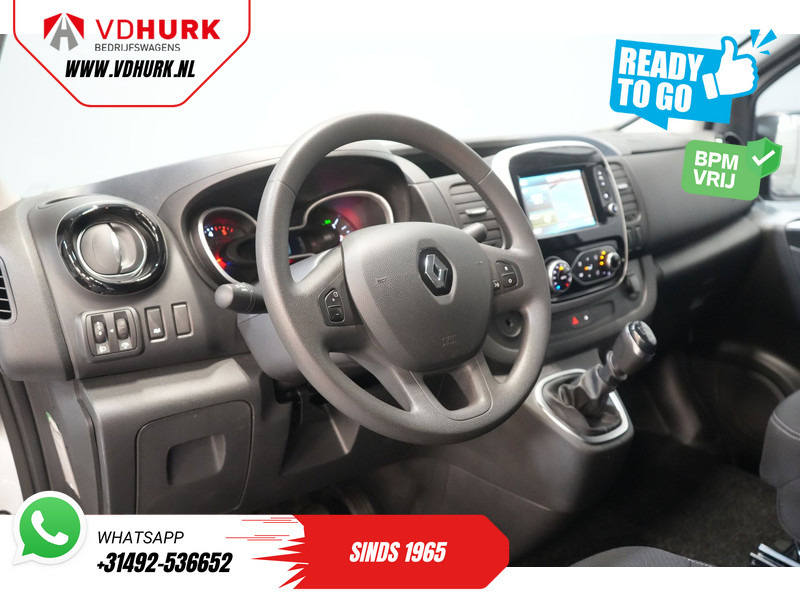 Kis furgon, Duplakabinos kisteherautó Renault Trafic 2.0 dCi 120 pk L2 DC Dubbel Cabine BPM VRIJ! Ready2Go LED/ 2x Schuifdeur/ Navi/ Carplay/ Climate/ Camera/ PDC/ Cruise/ Trekhaak/: 11 kép.